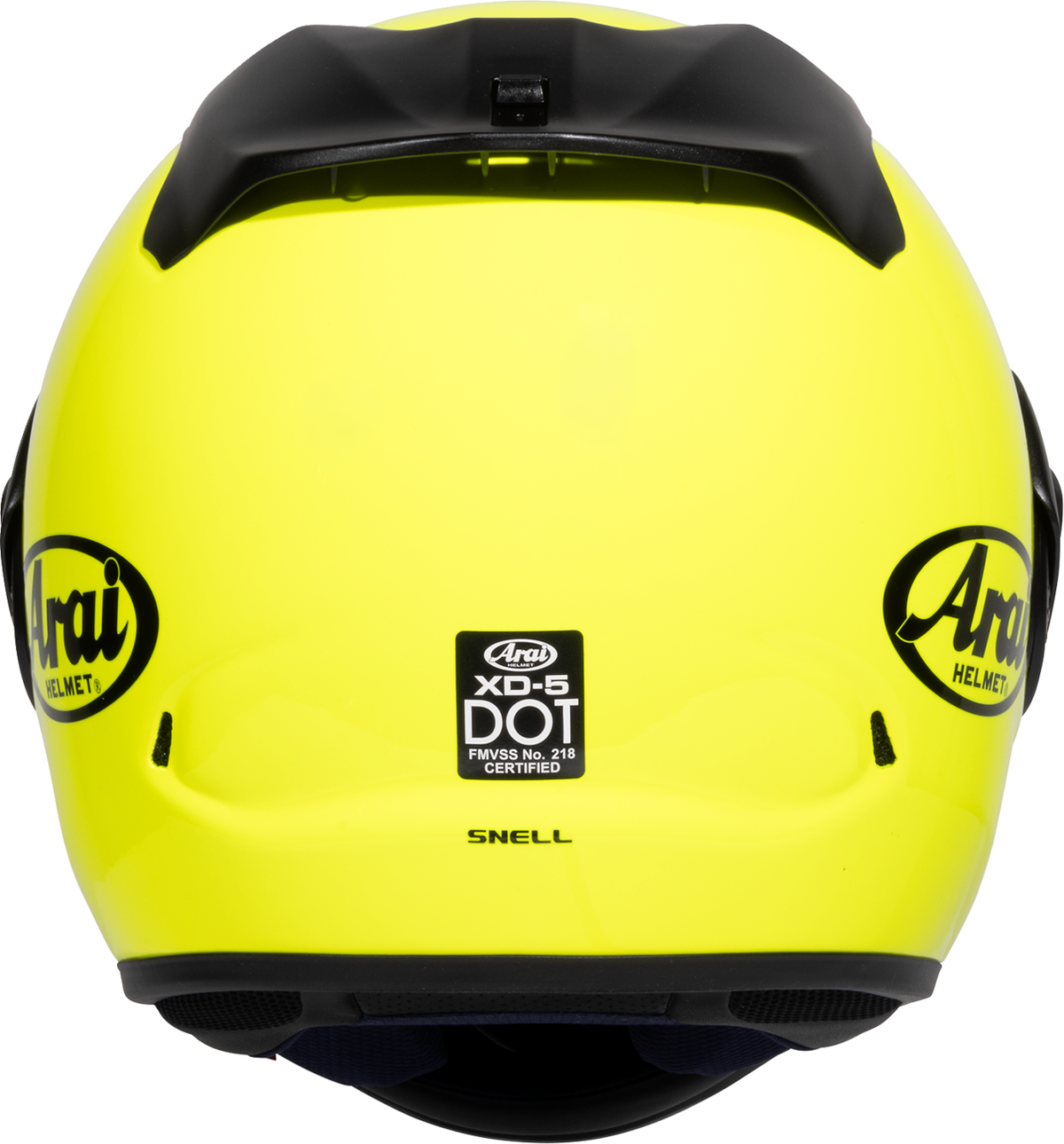 Arai XD-5 Helmet in Fluorescent Yellow