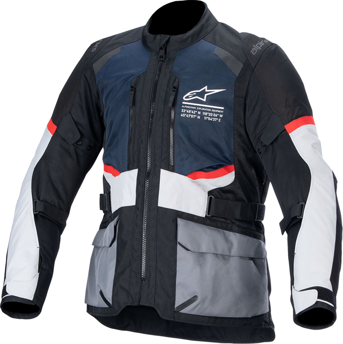 Andes Air Drystar® Jacket - Deep Blue/Black/Ice Gray