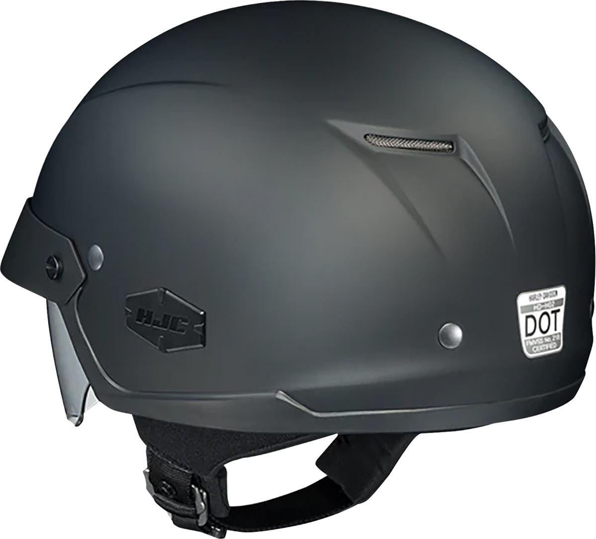 HJC IS-Cruiser Solid Helmet in Rubbertone Flat Black