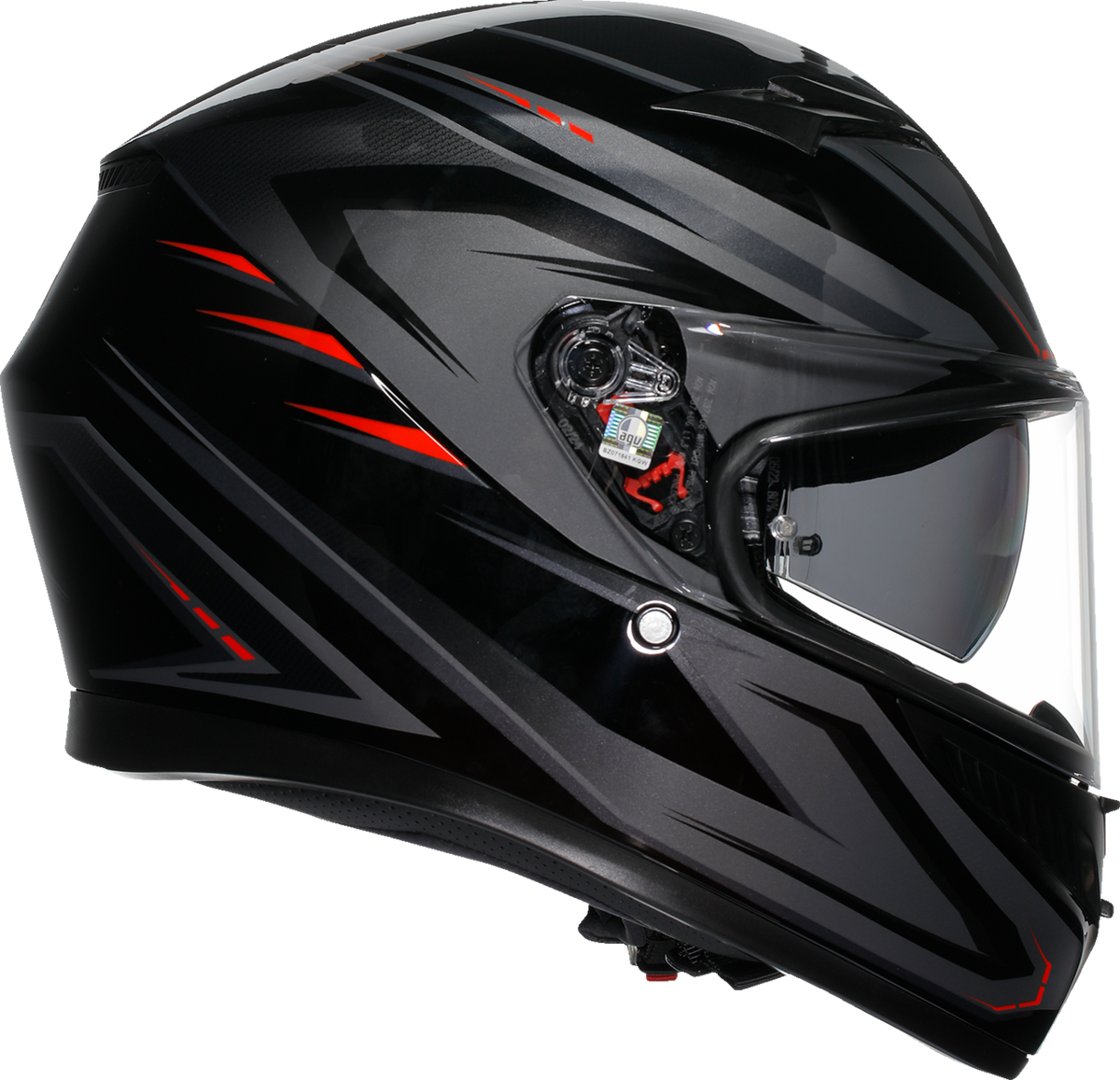 AGV K3 Syth Helmet in Black/Red