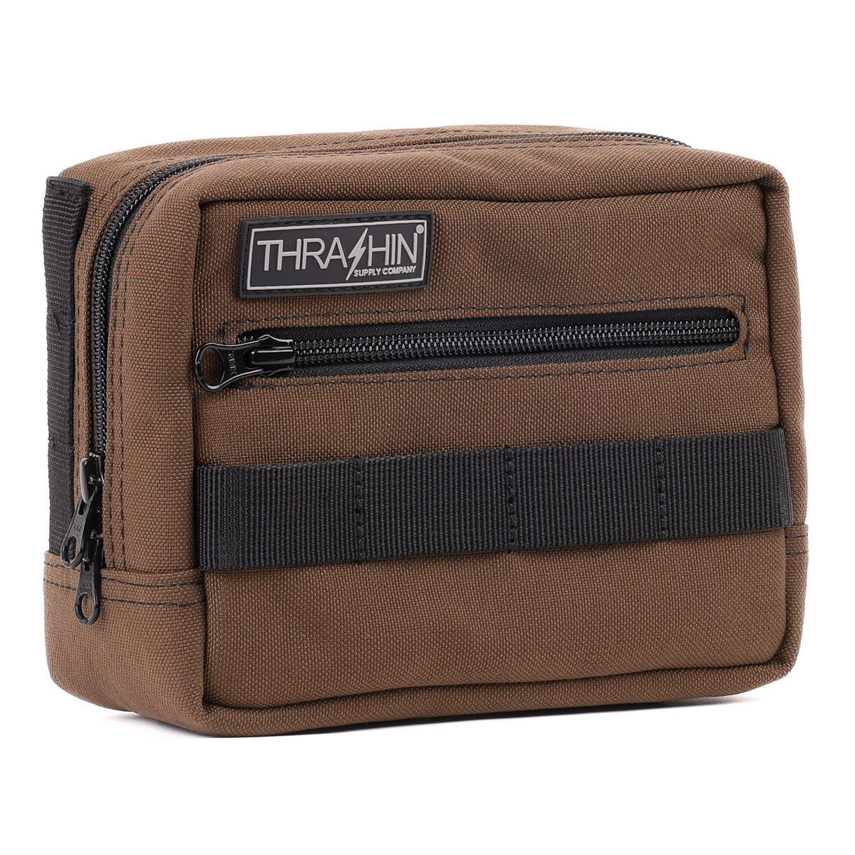 Thrashin Supply Handlebar Bag in Brown