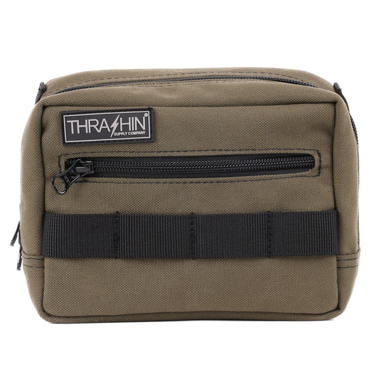 Thrashin Supply Handlebar Bag in Green