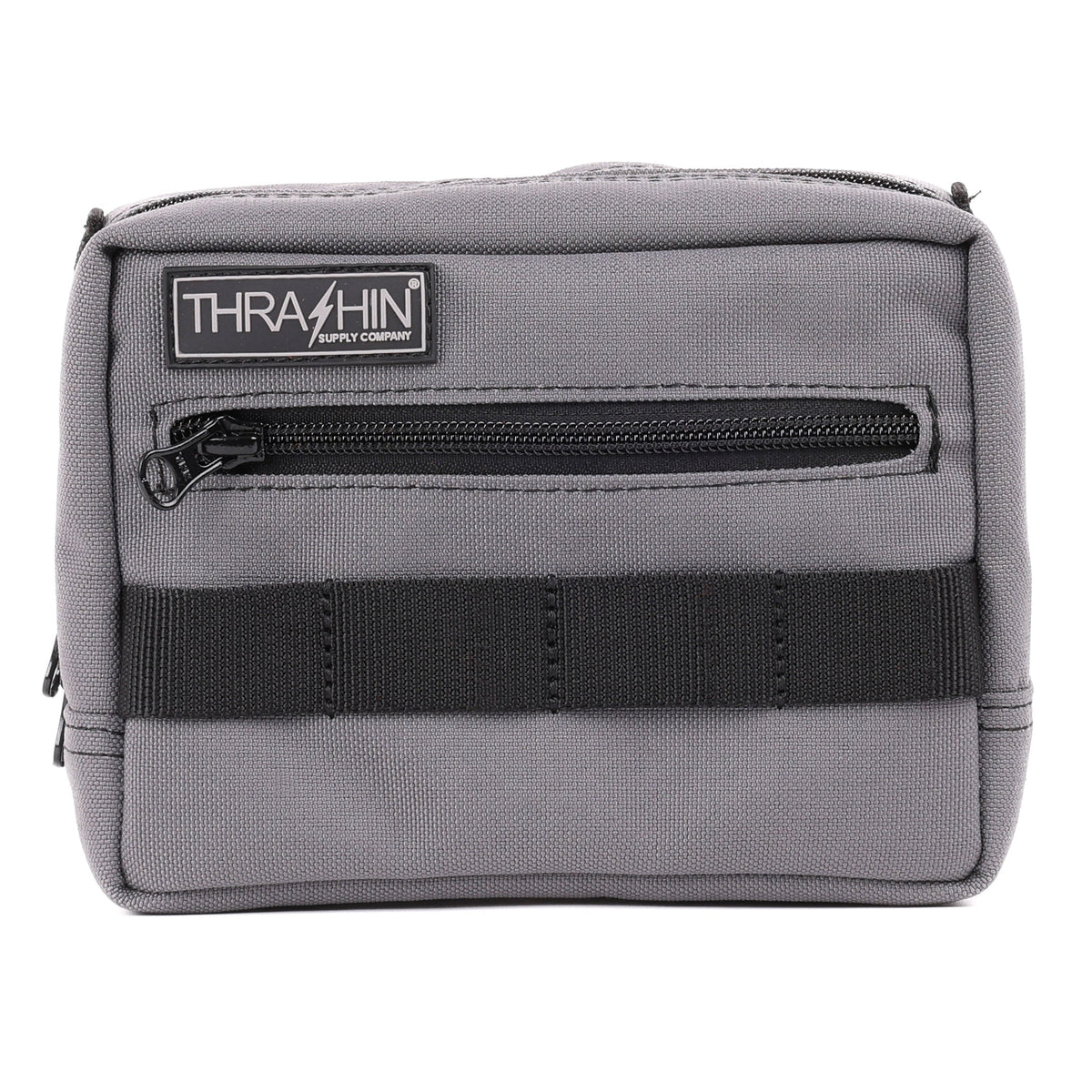 Thrashin Supply Handlebar Bag in Gray