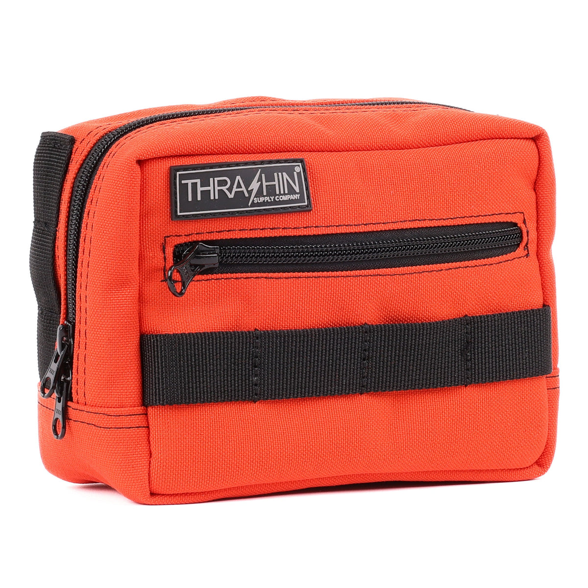Thrashin Supply Handlebar Bag in Orange