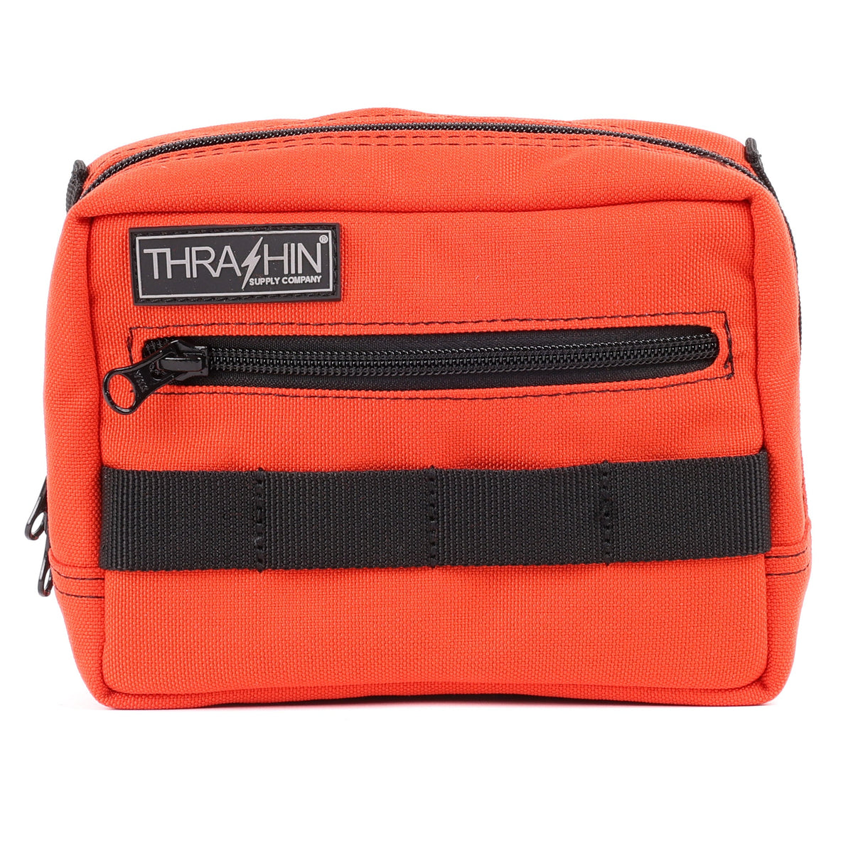 Thrashin Supply Handlebar Bag in Orange