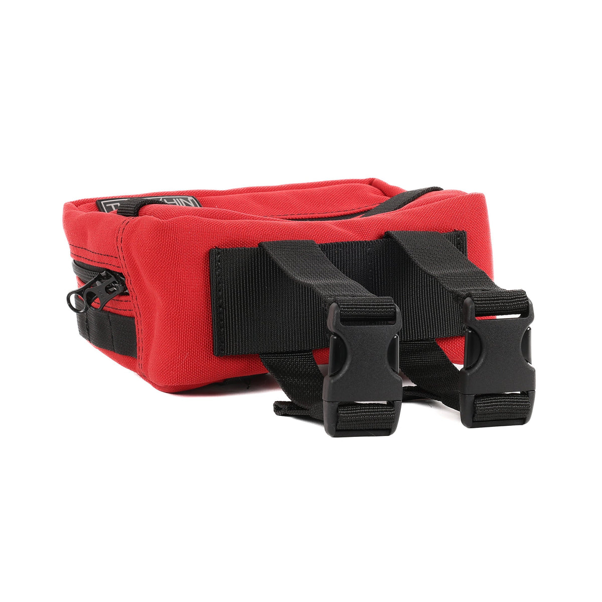 Thrashin Supply Handlebar Bag in Red