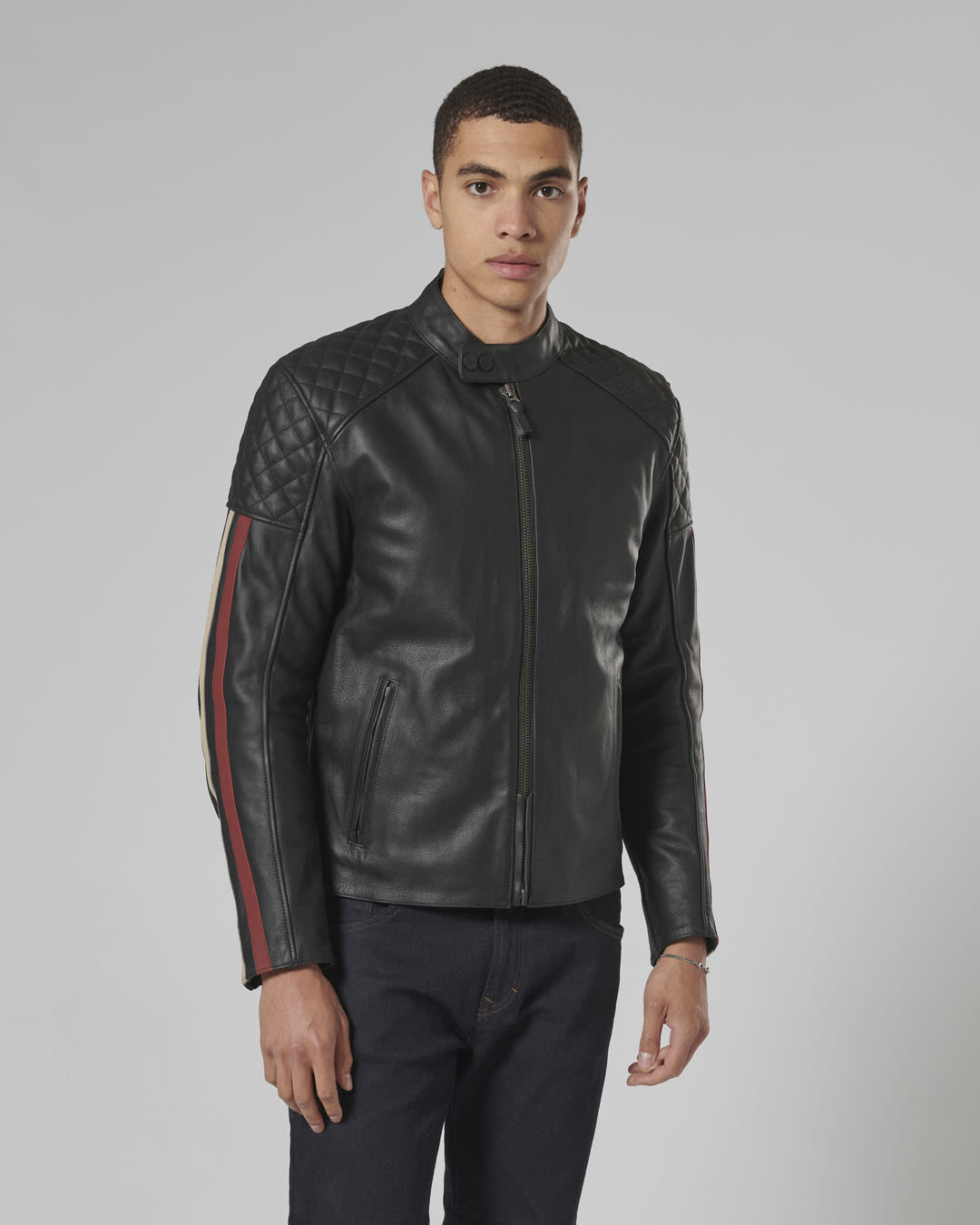 Triumph Braddan Sport Jacket Black / Red
