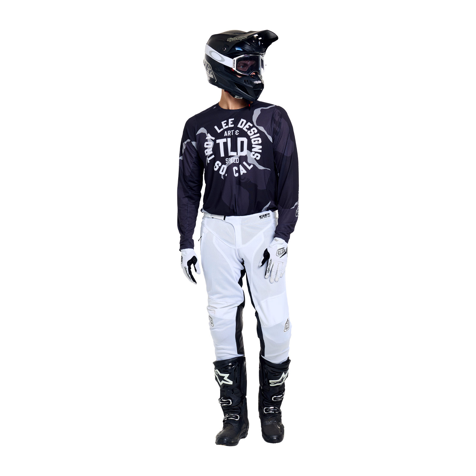 GP Pro Air LS Jersey Camo Black
