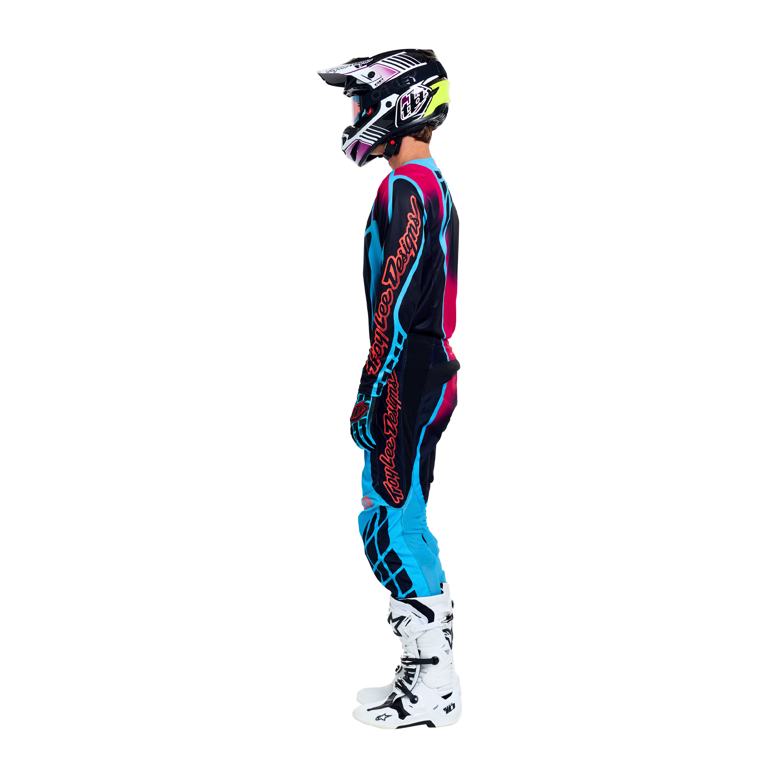 GP Pro LS Jersey Framework Black / Cyan