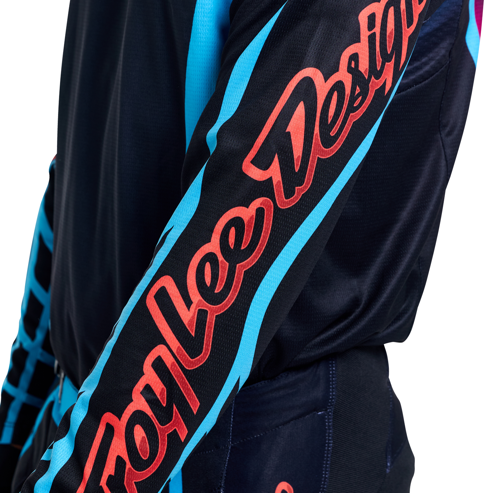 GP Pro LS Jersey Framework Black / Cyan