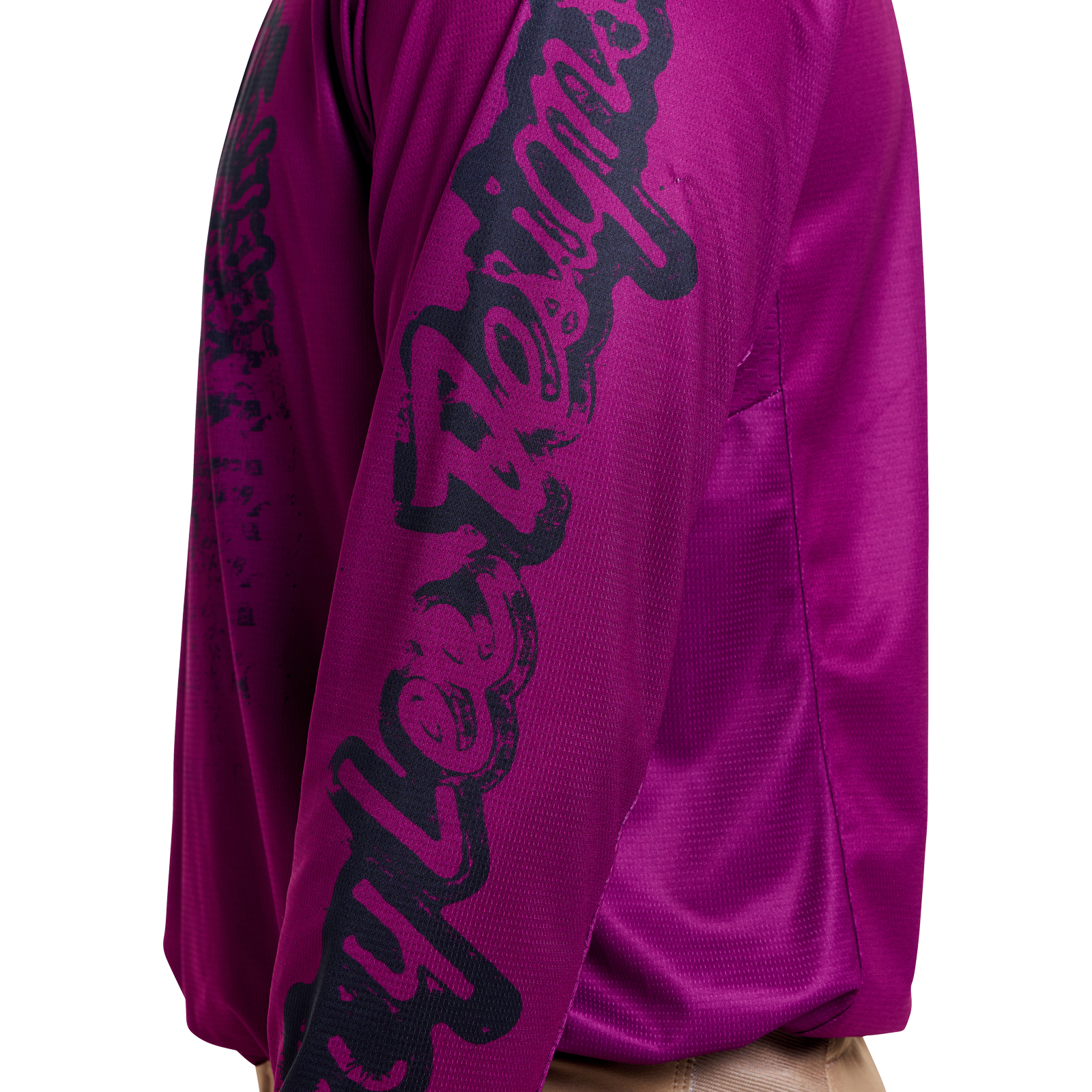 GP Pro LS Jersey Stamp Fuchsia