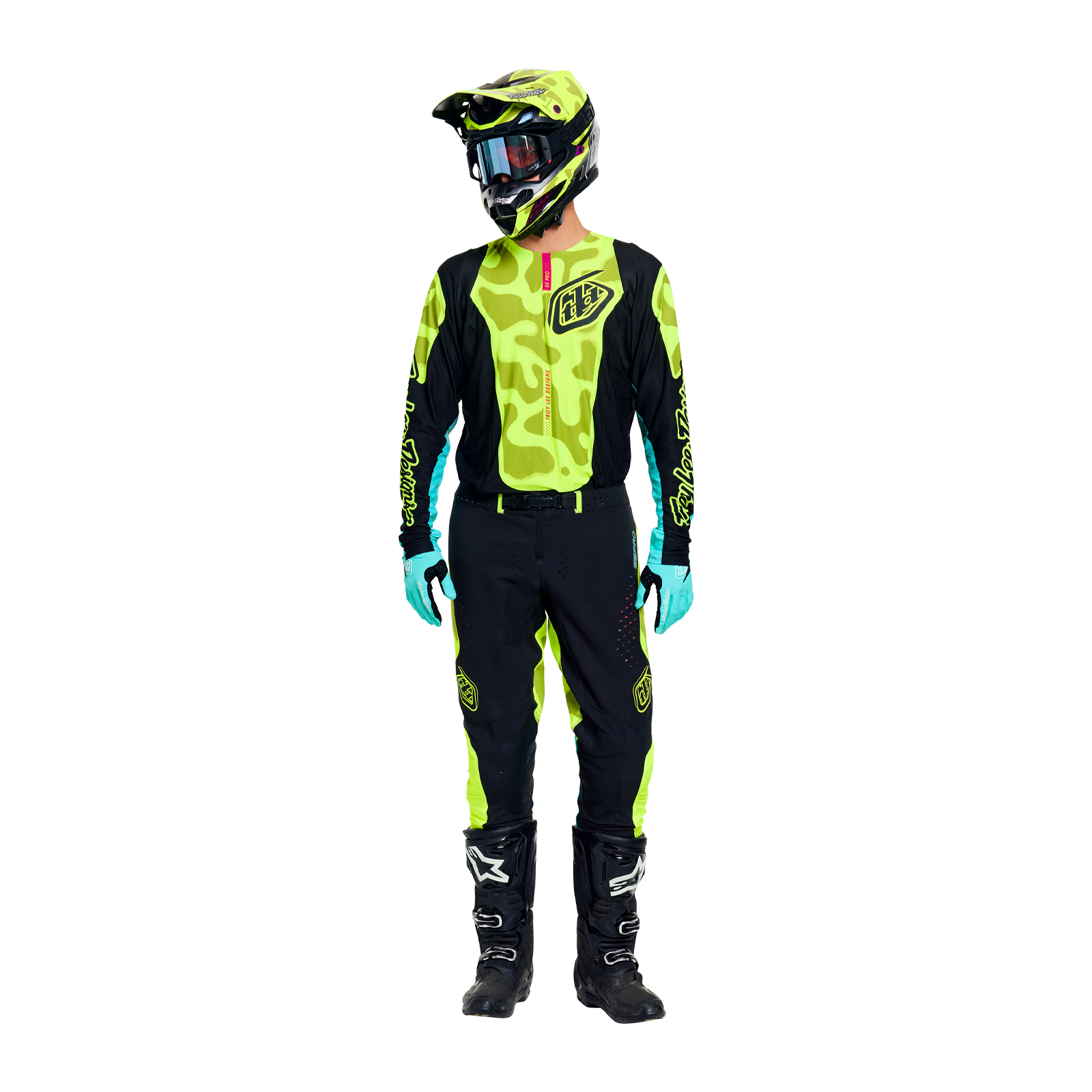 SE Pro LS Jersey Myth Black / Flo Yellow
