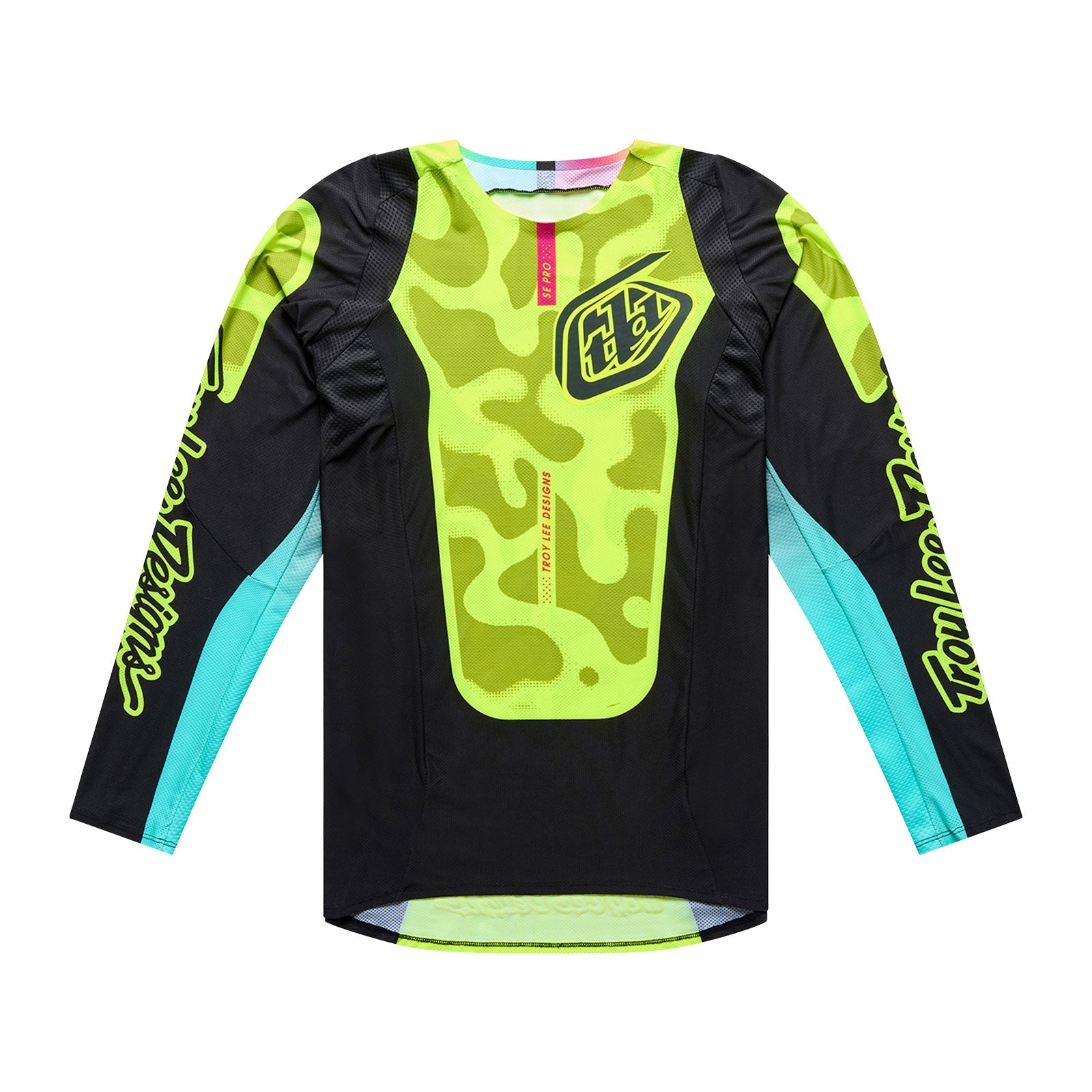 SE Pro LS Jersey Myth Black / Flo Yellow