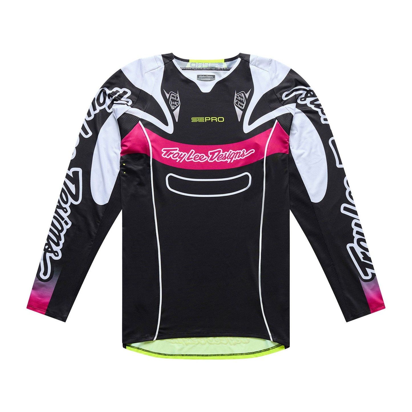 SE Pro LS Jersey Salvo Black / White