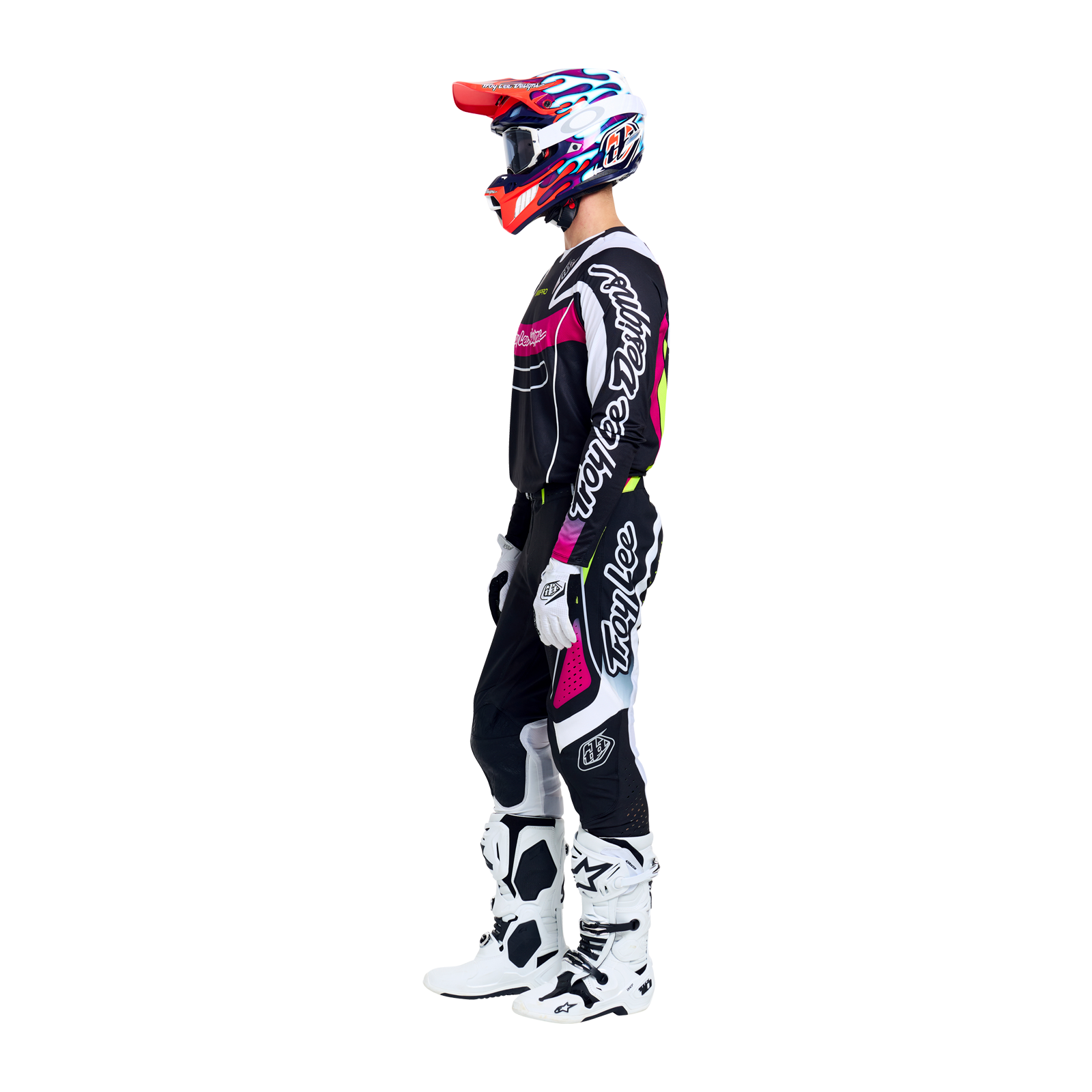 SE Pro LS Jersey Salvo Black / White