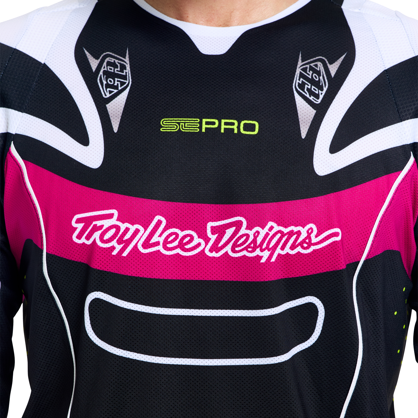 SE Pro LS Jersey Salvo Black / White