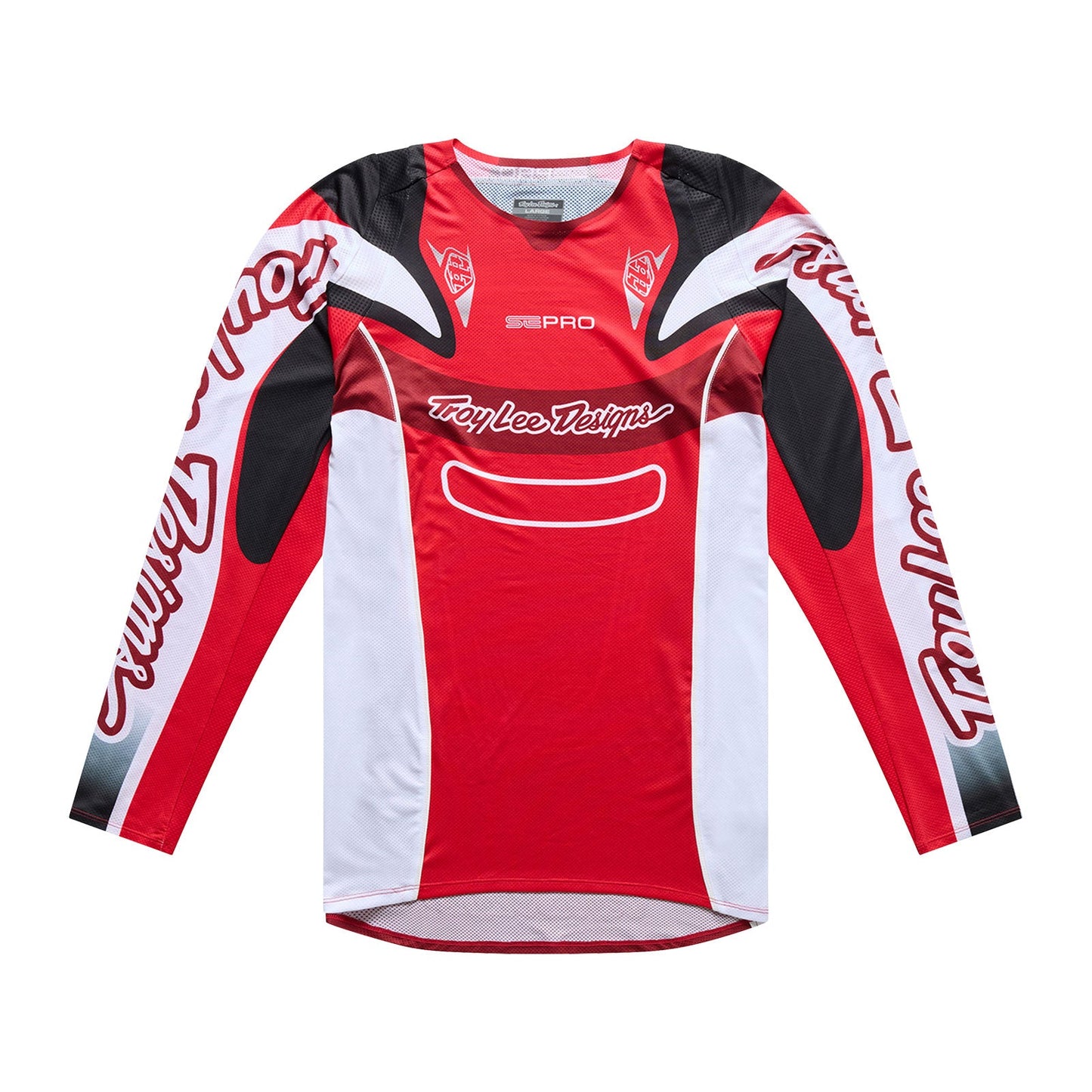 SE Pro LS Jersey Salvo Red / White
