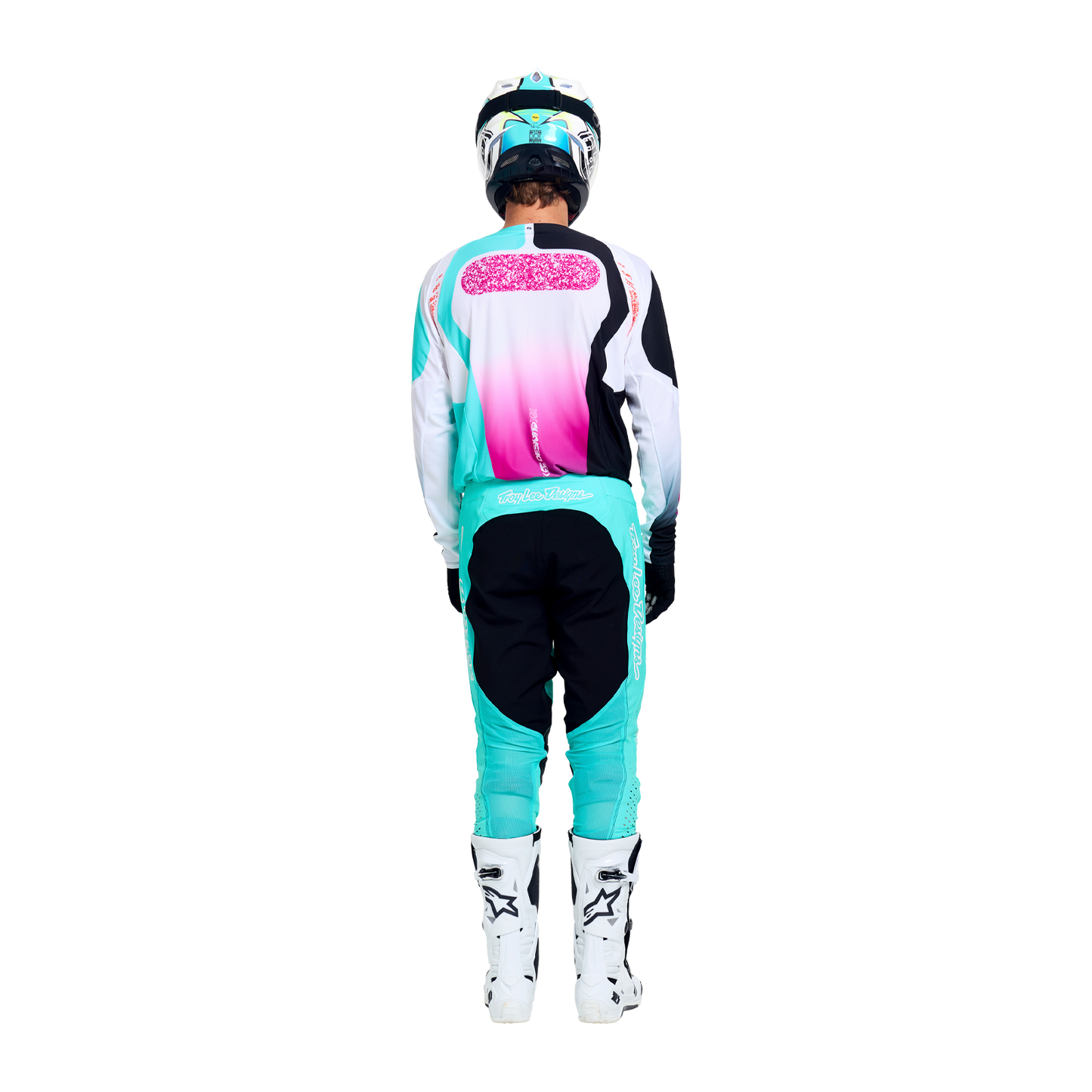SE Pro LS Jersey Sever White / Teal