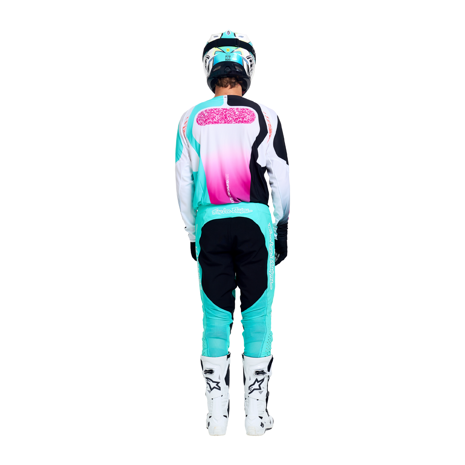 SE Pro LS Jersey Sever White / Teal