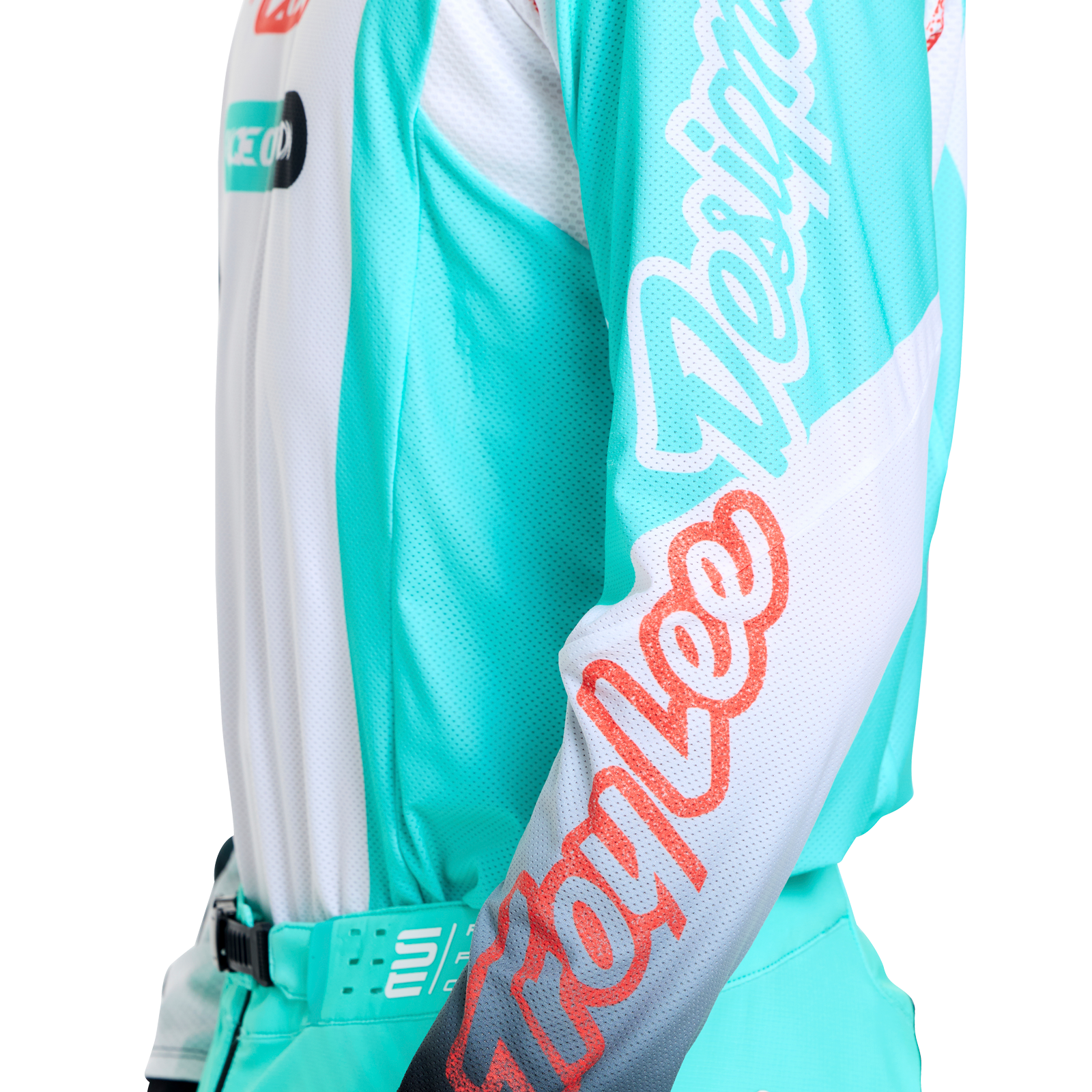 SE Pro LS Jersey Sever White / Teal