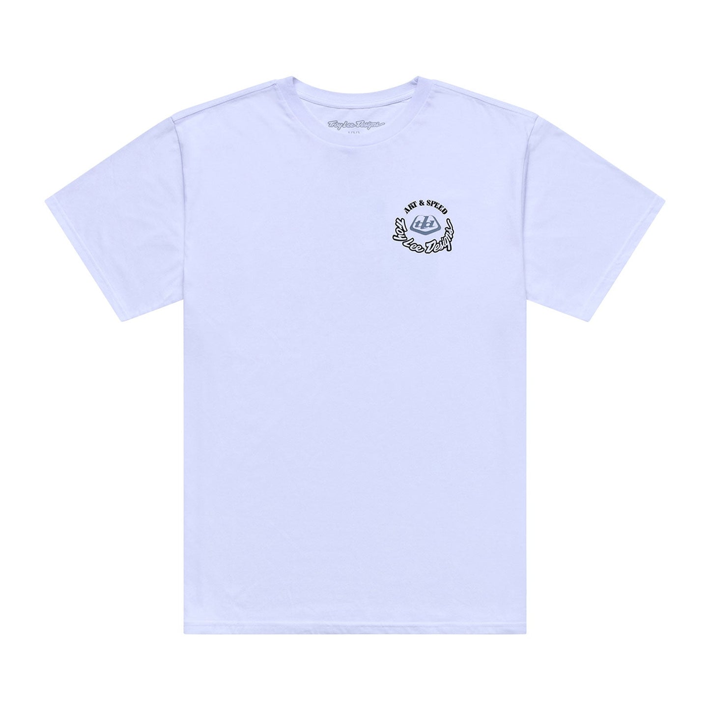 Troy Lee Designs Short Sleeve Tee Carb Club White