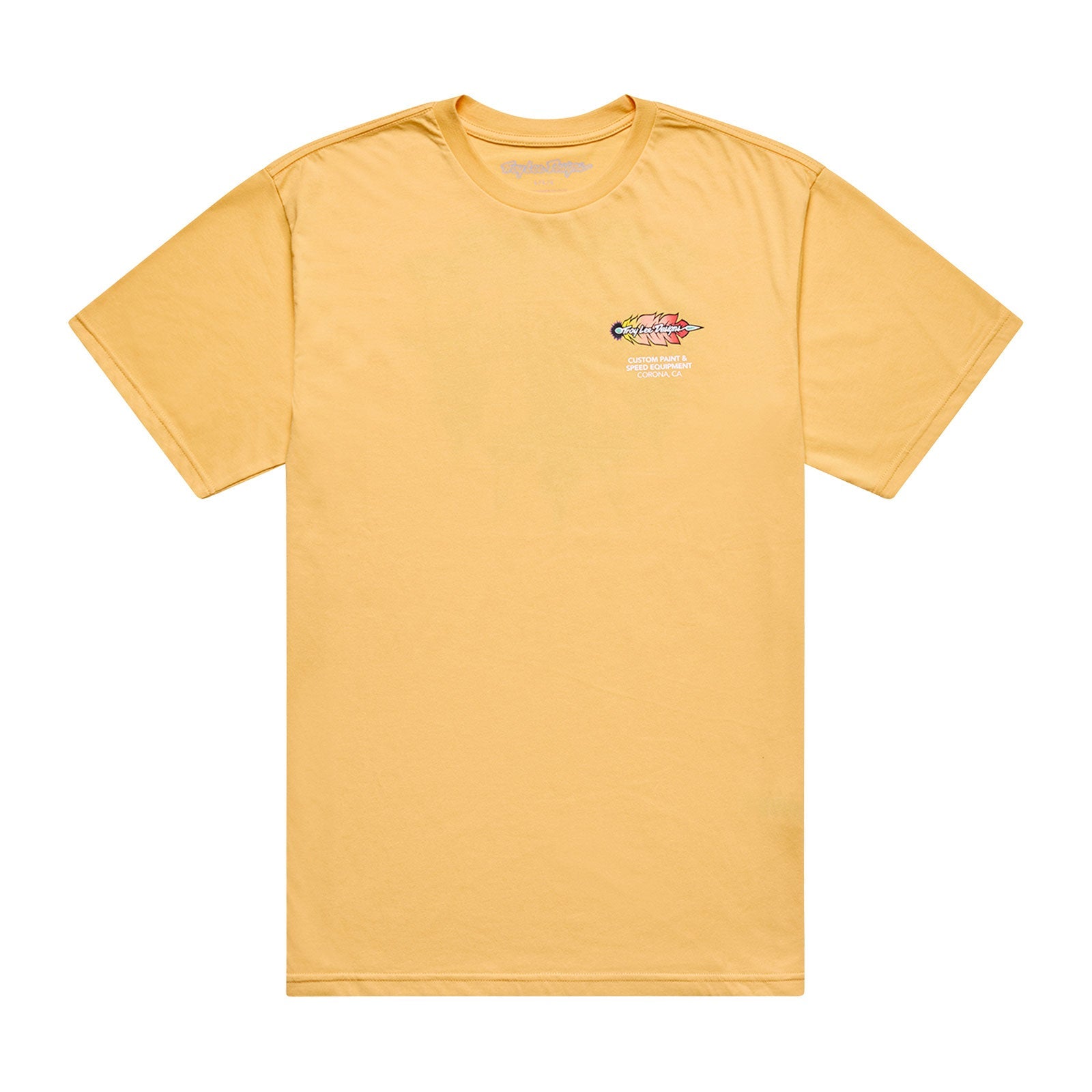 Troy Lee Designs Short Sleeve Tee Feathers Bleached Melon