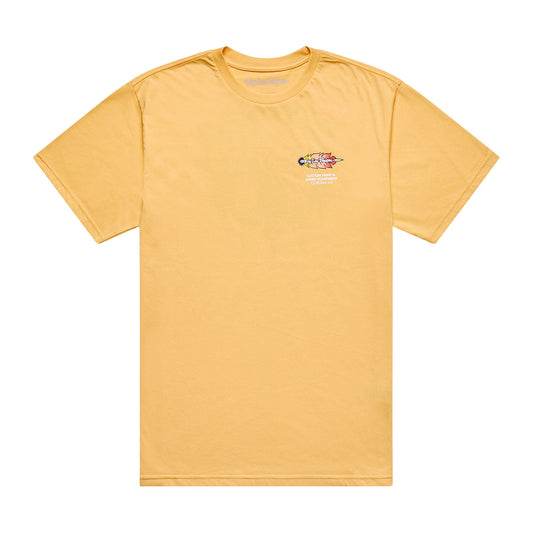 Troy Lee Designs Short Sleeve Tee Feathers Bleached Melon