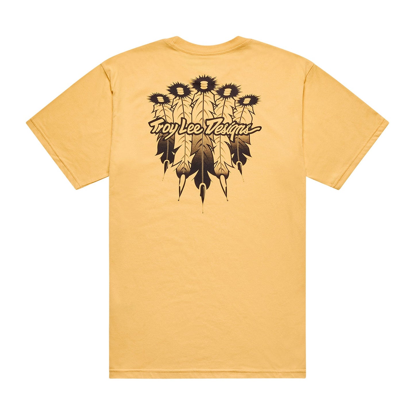 Troy Lee Designs Short Sleeve Tee Feathers Bleached Melon