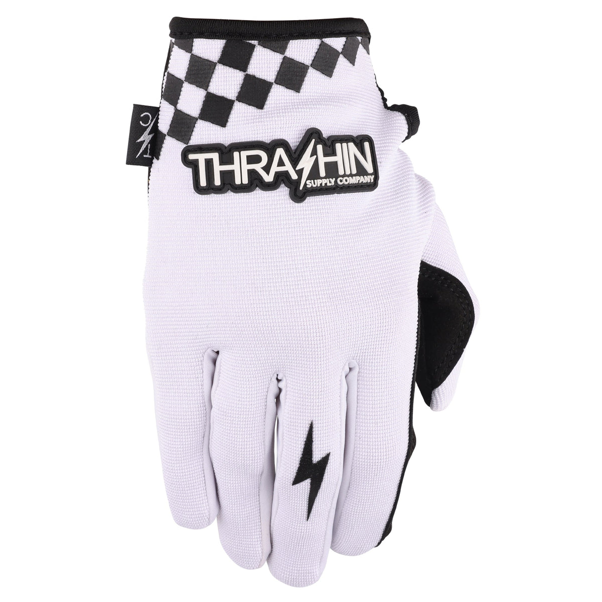 Thrashin Supply Go Fast Stealth Gloves in White
