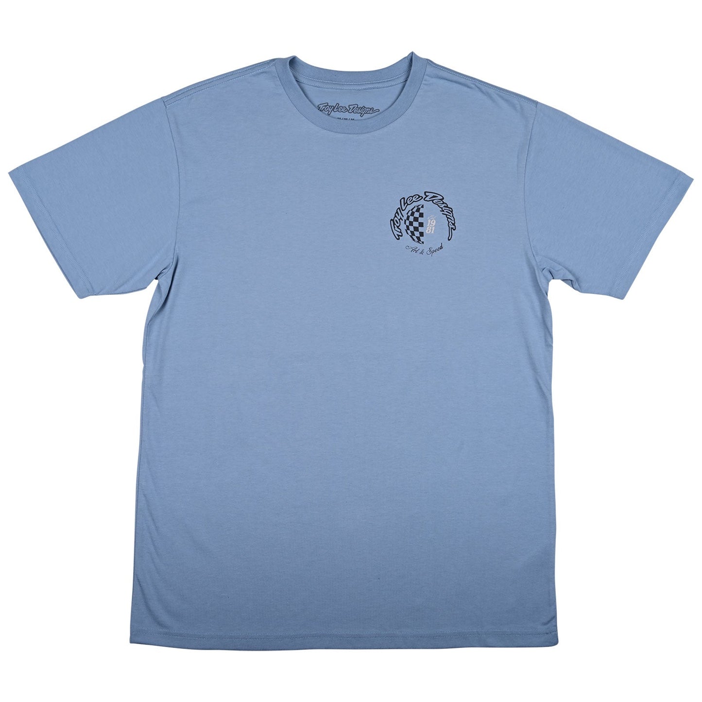 Short Sleeve Tee Worldwide Dusty Blue