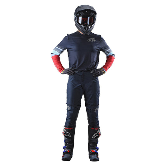 Womens GP Jersey Warped Charcoal
