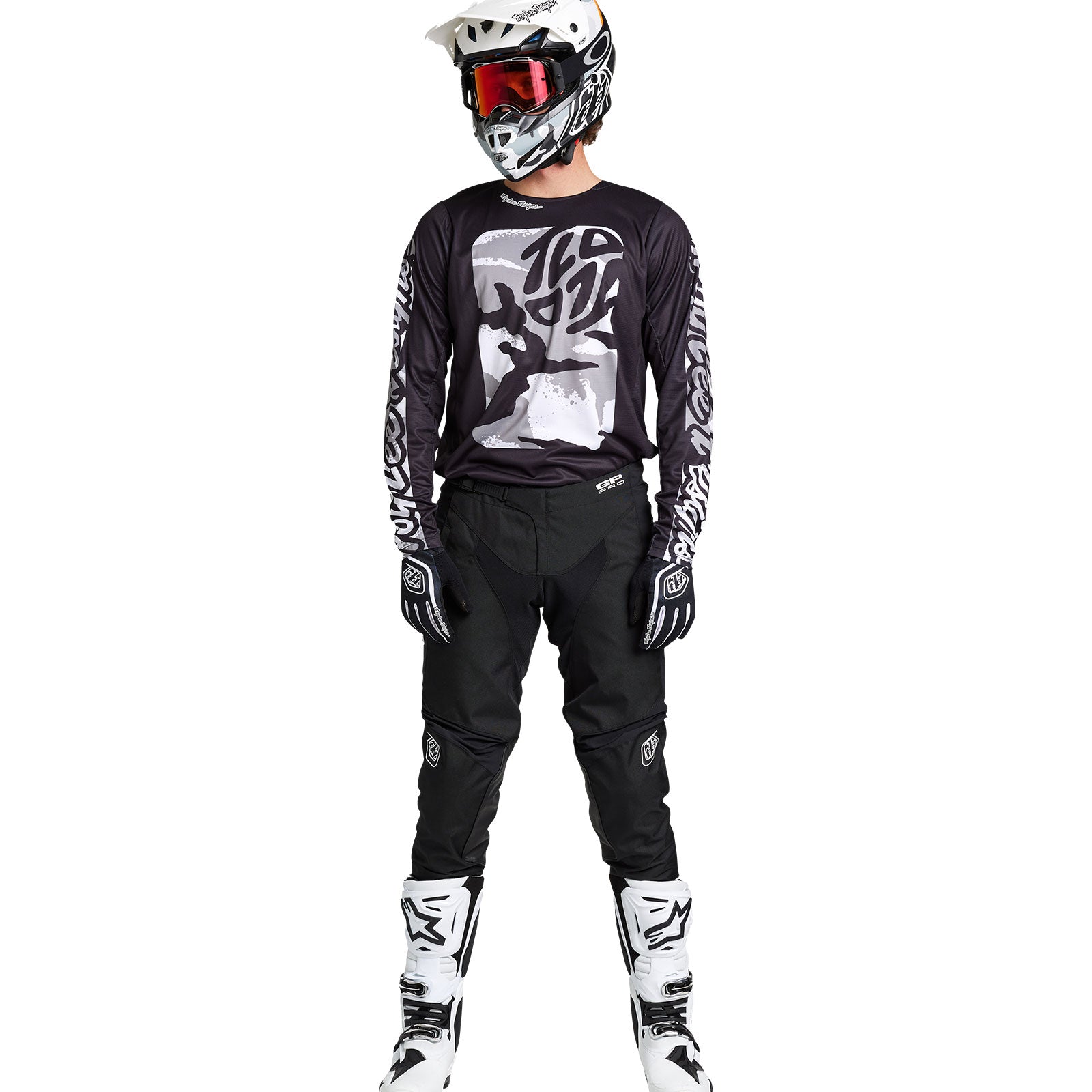 GP Pro Jersey Boxed In Black / White