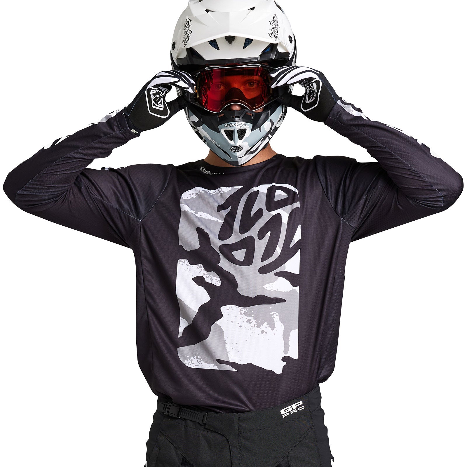 GP Pro Jersey Boxed In Black / White
