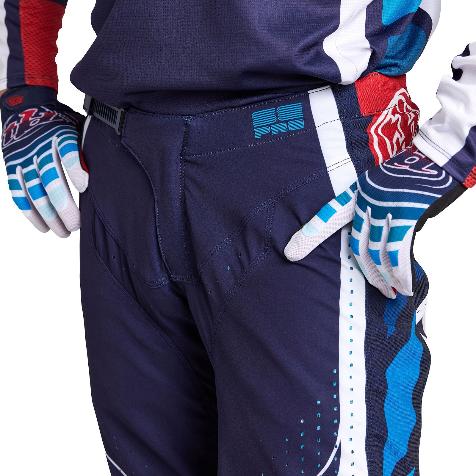 SE Pro Pant Wavez Navy / Red