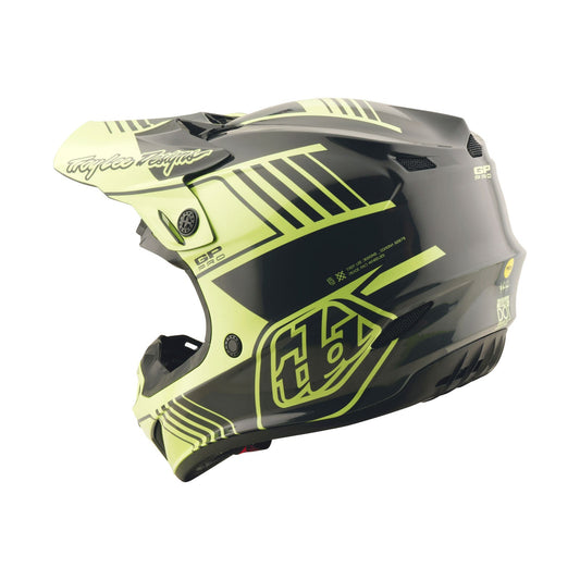 GP Pro Helmet Segment Glo Yellow / Black