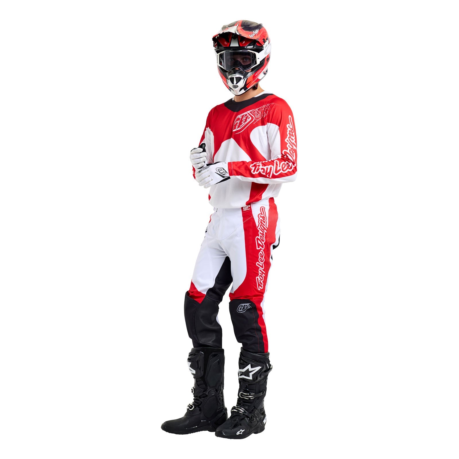 GP Pro Jersey Frames White / Red