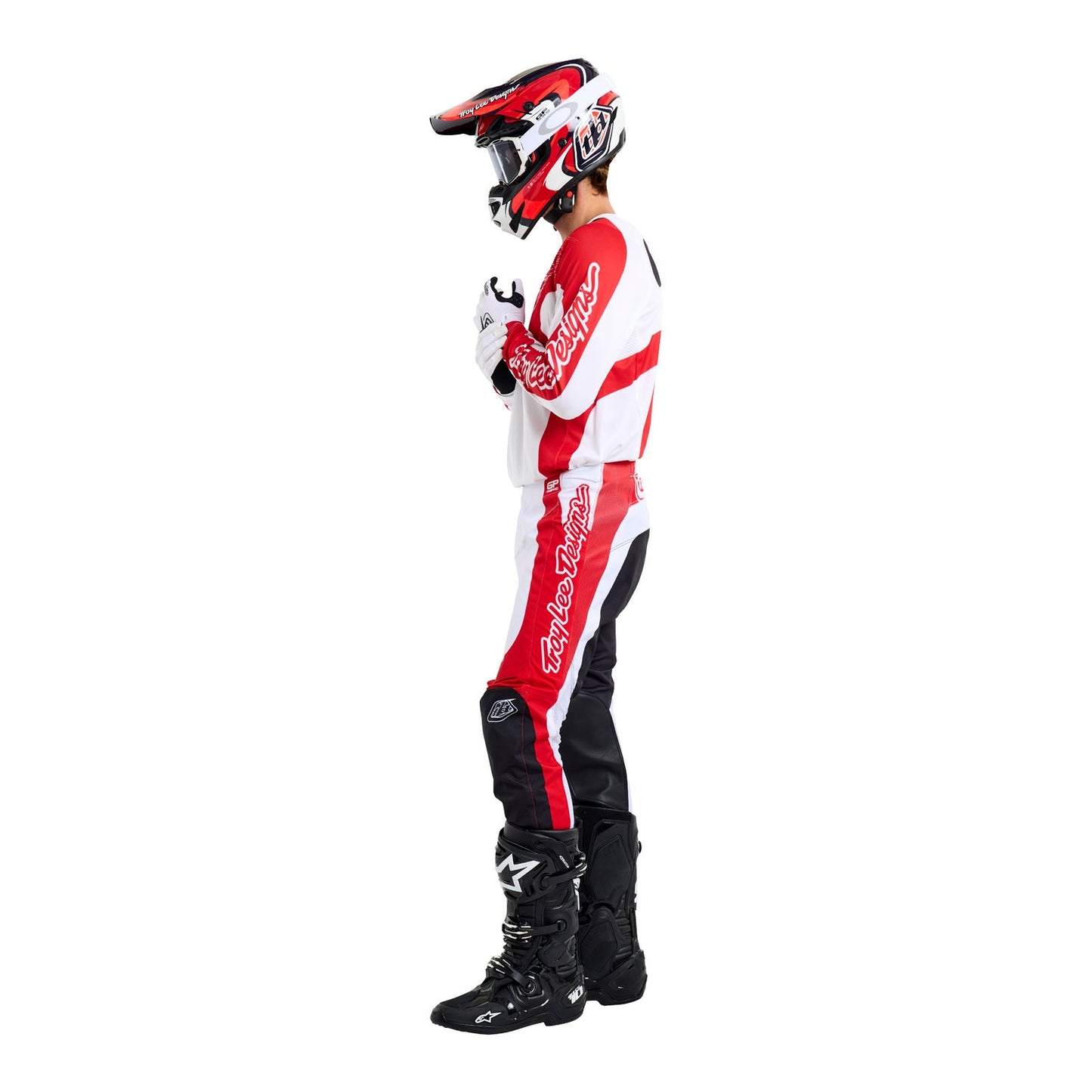 GP Pro Jersey Frames White / Red