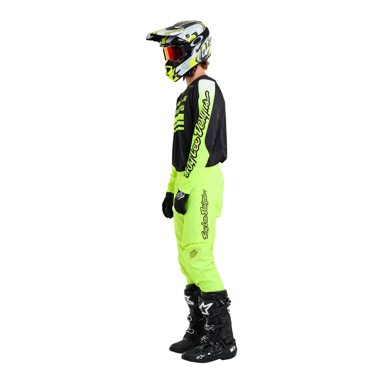 GP Pro Jersey Segment Black / Flo Yellow