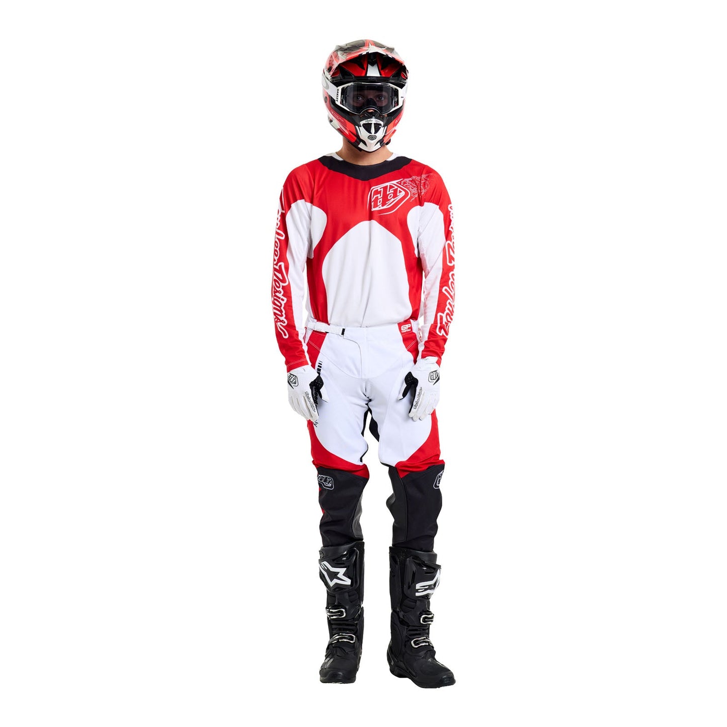 GP Pro Pant Frames White / Red