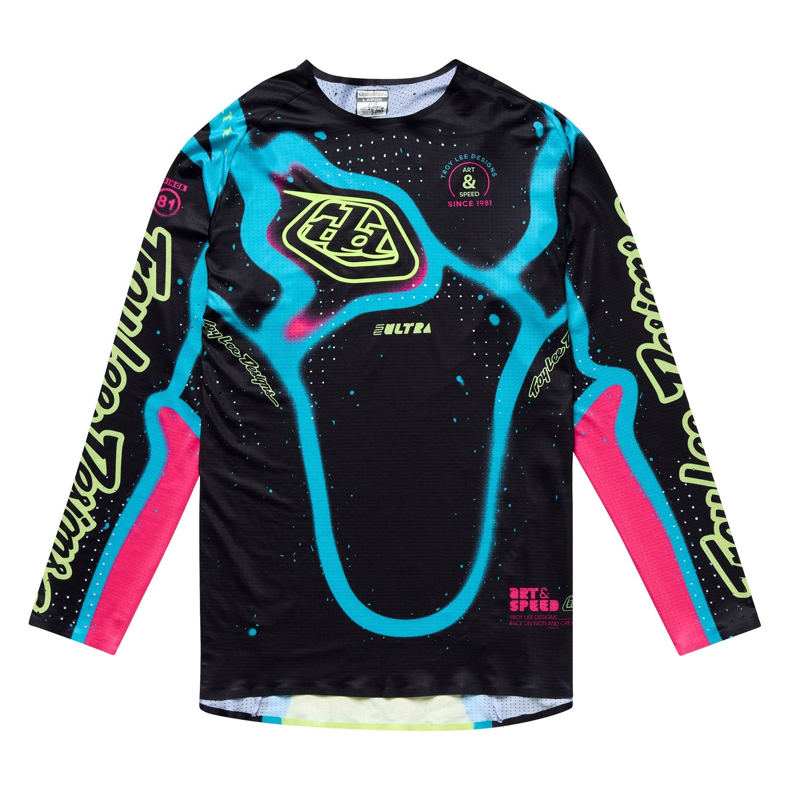 SE Ultra Jersey Membrane Black / Glo Yellow