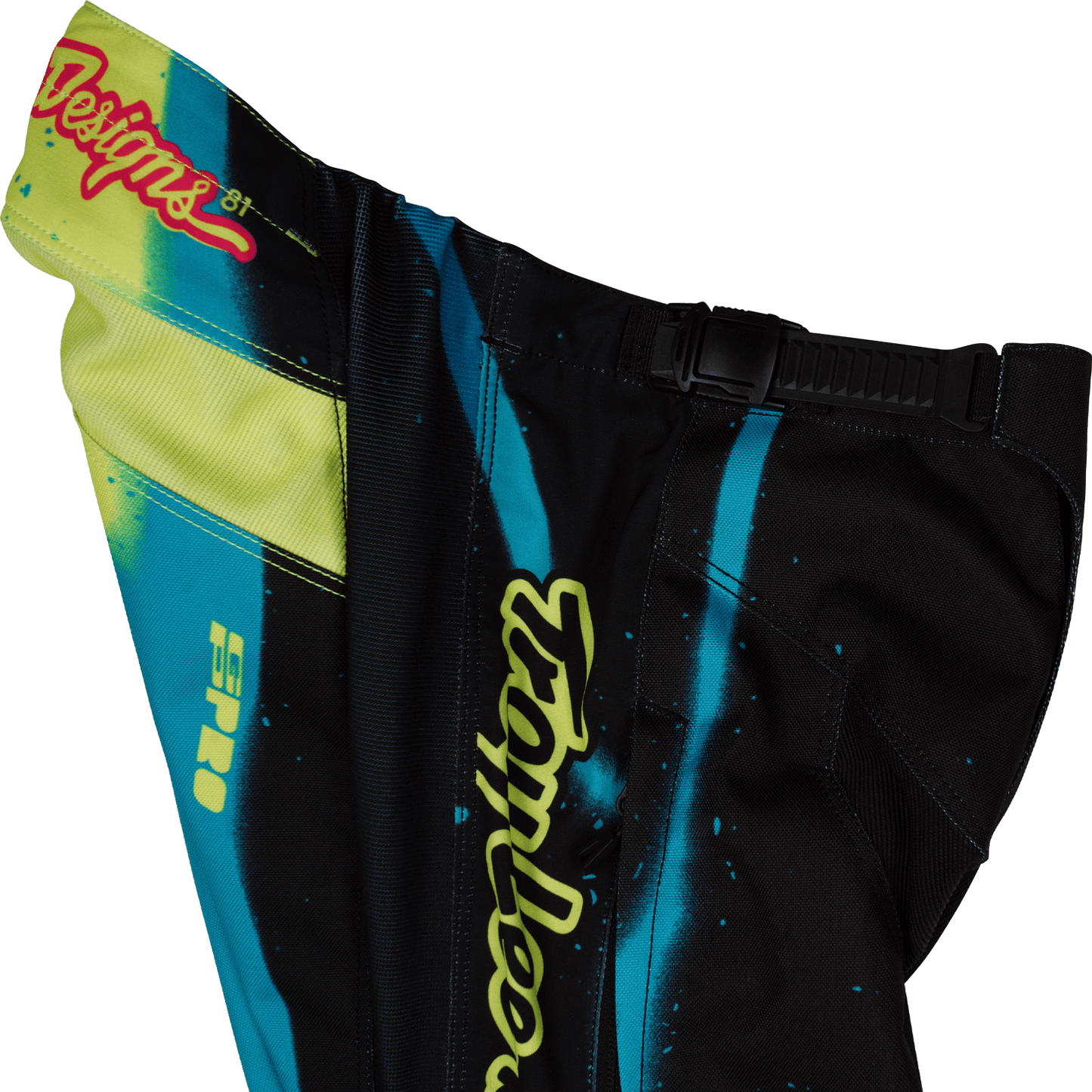 Youth GP Pro Pant Membrane Black / Glo Yellow