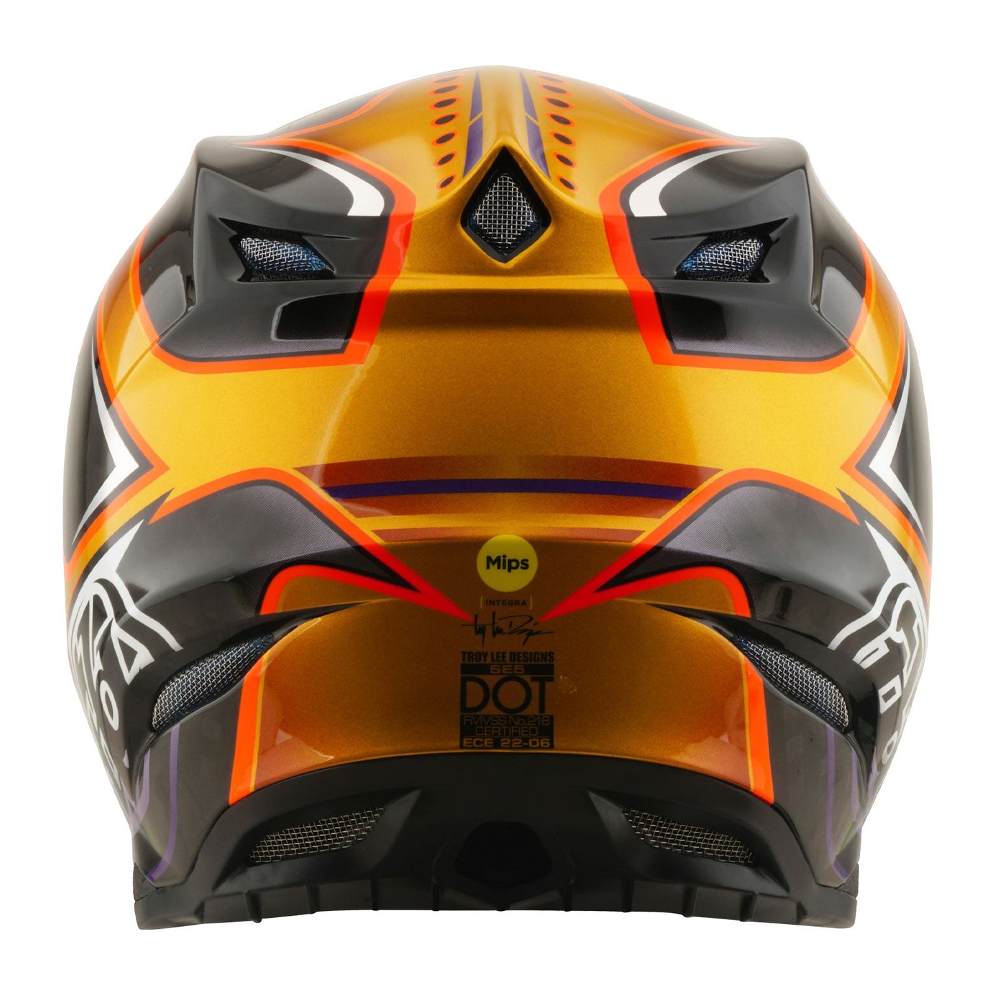 SE5 Carbon Helmet Crest Gold