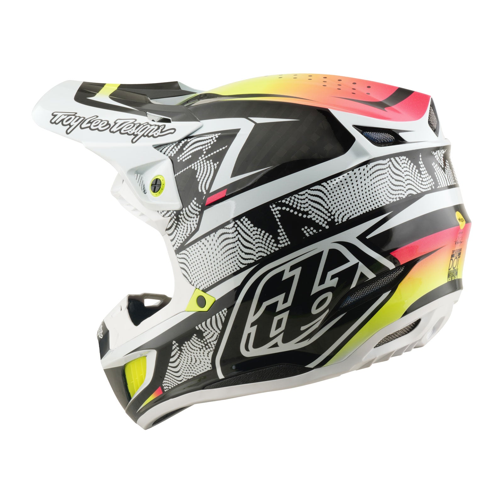 SE5 Carbon Helmet Lined up White