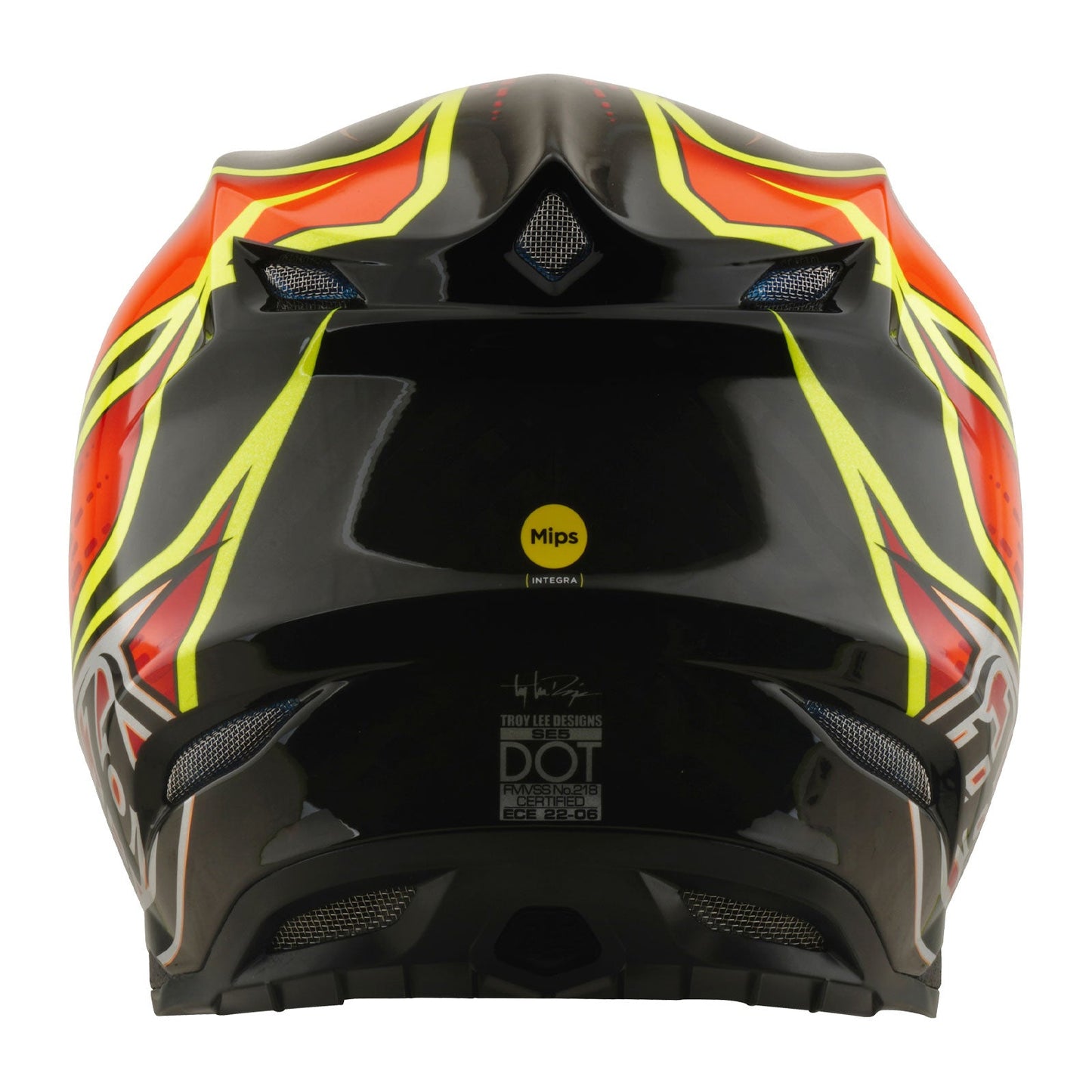 SE5 Carbon Helmet Wings Red