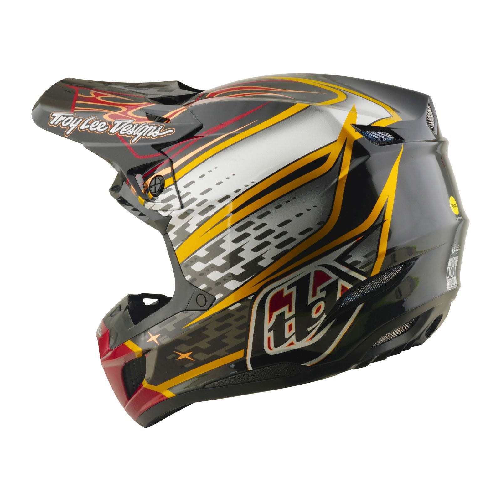SE5 Composite Helmet Wings Black / Black