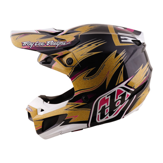 Troy Lee Designs SE5 Polycarbonate Helmet Cyclops Gold / Black