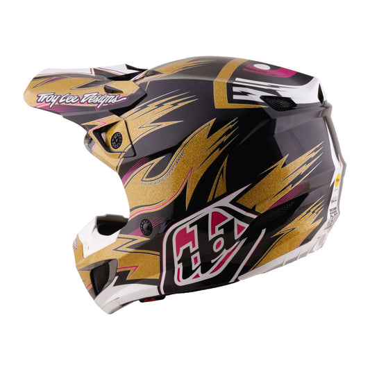 Troy Lee Designs SE5 Polycarbonate Helmet Cyclops Gold / Black