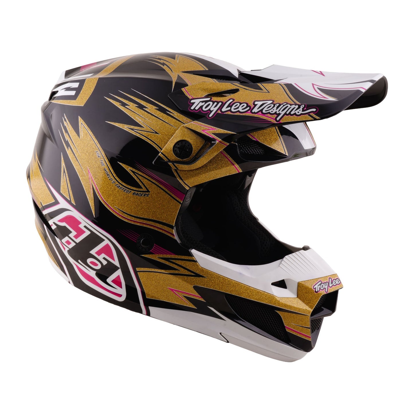 Troy Lee Designs SE5 Polycarbonate Helmet Cyclops Gold / Black
