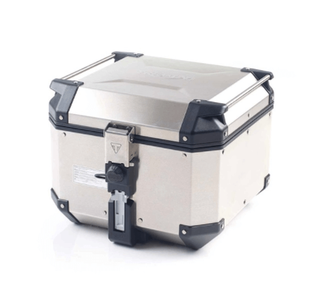 Triumph Top Box in Silver