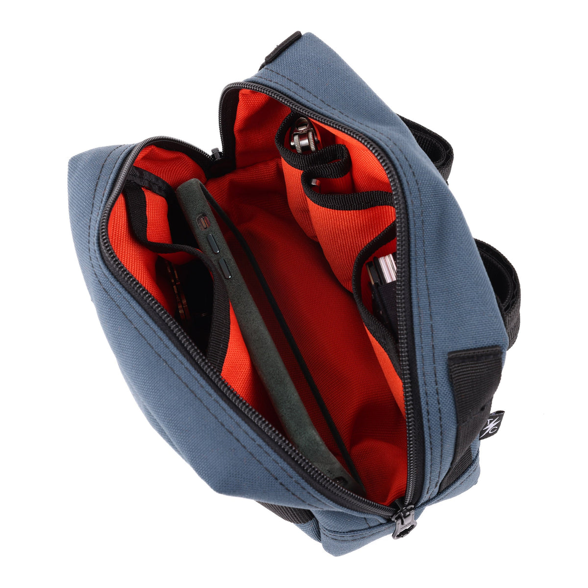 Thrashin Supply Handlebar Bag in Blue